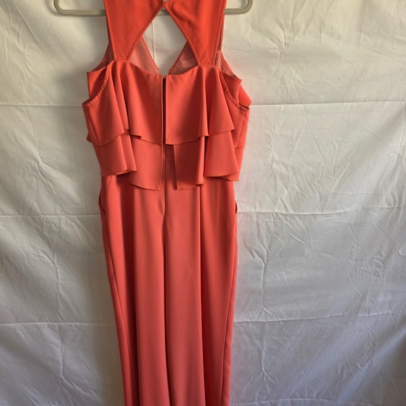 Trina Turk Vibrant Coral Jumpsuit - Picture 5 of 13